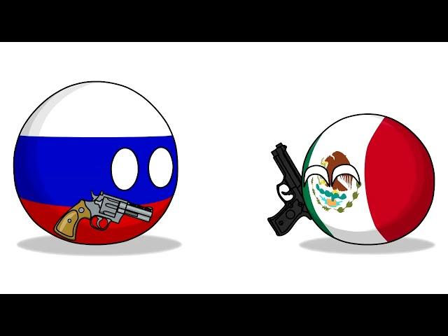 Русская рулетка  Countryballs