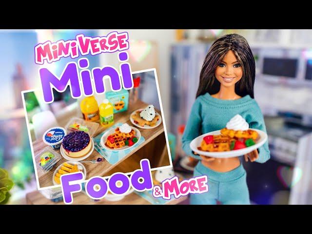 Let’s take a look at Mini Food! MGA’s MINI Verse Make it Mini Food, Rement and more