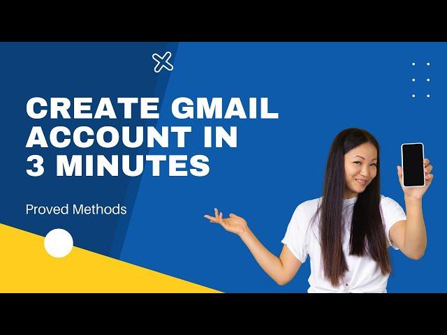 EASY METHODS TO CREATE GMAIL ACCOUNT IN 3 MINUTES️