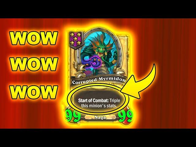 The Most Powerful Underrated 5 Stars Naga Minion! | Christian Hearthstone Battlegrounds