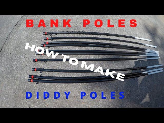 How To Make Bank (Diddy) Poles | Cheap & Easy Way Of Catching More Catfish #catfishing #fishing