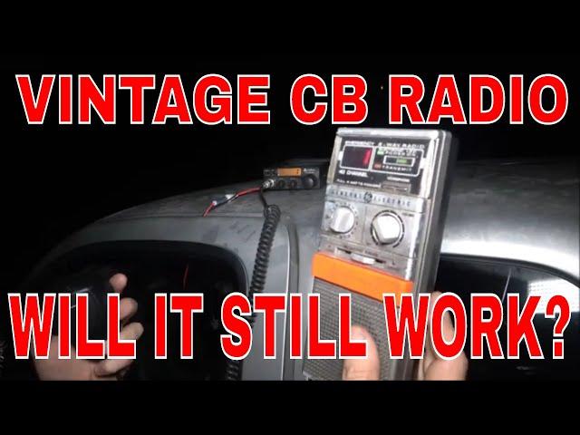 Late Night In The Shop S1 E3 Vintage General Electric Emergency CB Radio