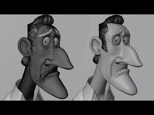 Quick and easy retopology in blender