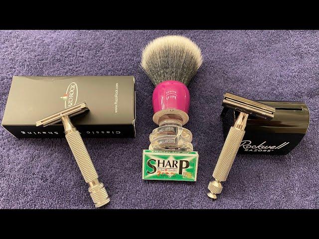 Razorock Gamechanger .68 Closed comb Vs Rockwell 6c #3 plate shave off