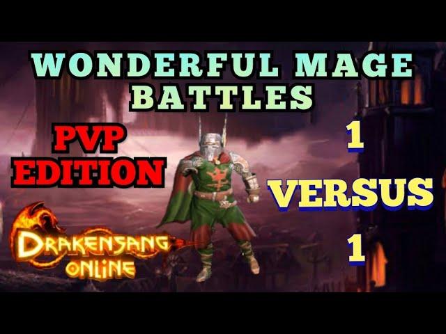 DRAKENSANG , PVP - OFFICIAL ARENA 1 VERSUS 1 , MAGE EDITION (Grimmag Server).