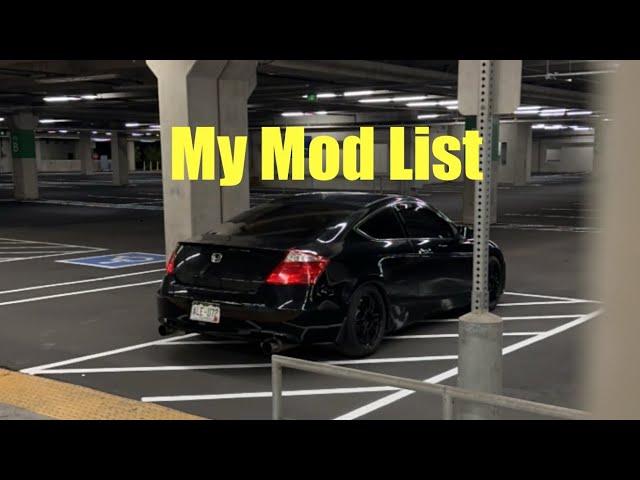 8th gen Honda Accord V6 FBO