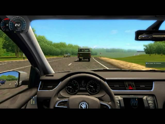 City Car Driving Simulator - Škoda Octavia 1.8 TSI Elegance FREE DRIVING(2.2.7) - PC