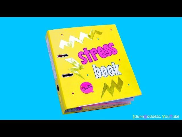 DIY Stress Book With 12 DIY Stress Relievers Inside