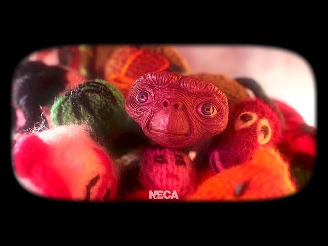 NECA E.T. The Extra-Terrestrial 40th Anniversary Figures Commercial