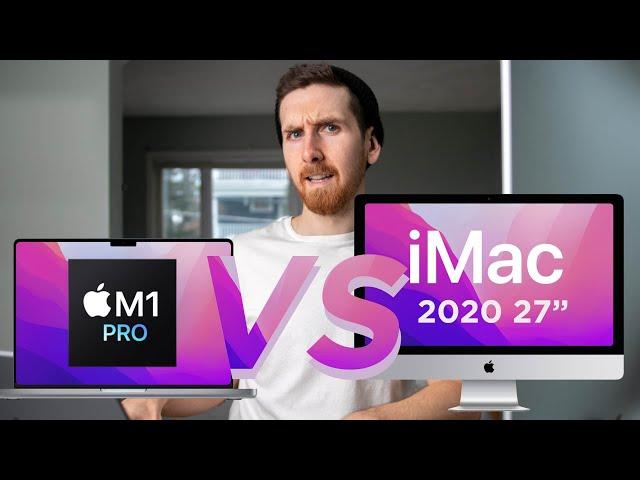 Premiere & AE on 14" M1 Pro MacBook Pro vs 27" iMac