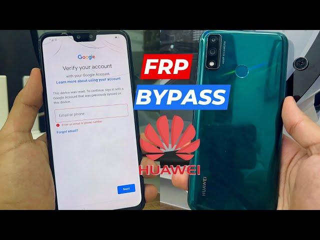 Huawei Y9 (JKM-LX1) Frp Bypass || Reset Google Account Lock