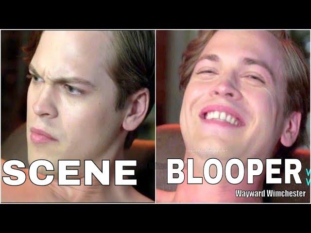 Supernatural Season 13 Gag Reel Bloopers VS Actual Scenes