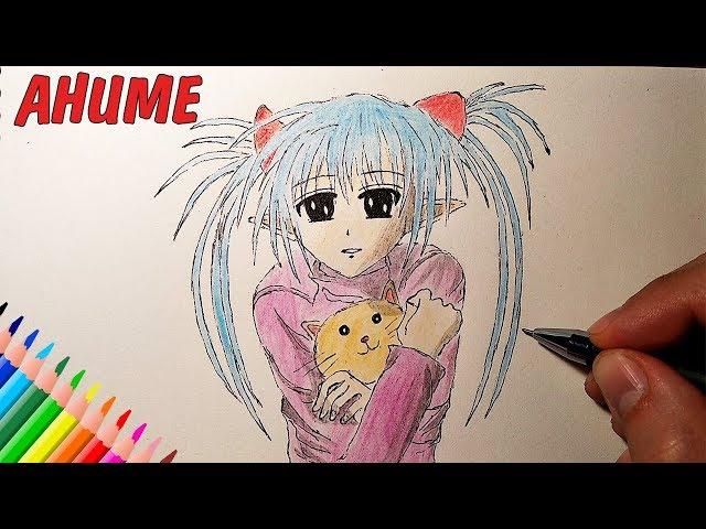 How to draw Anime / Drawings for children and beginners