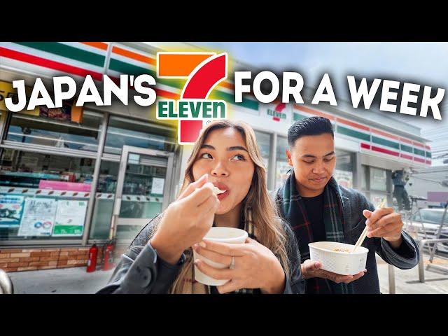 Everything We Ate at 7-Eleven in Japan! Convenience Store Food Haul  