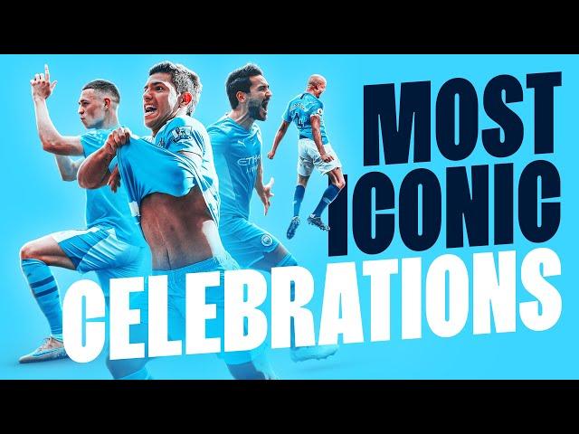 Greatest Goal Celebrations | Iconic Man City Goal Reactions