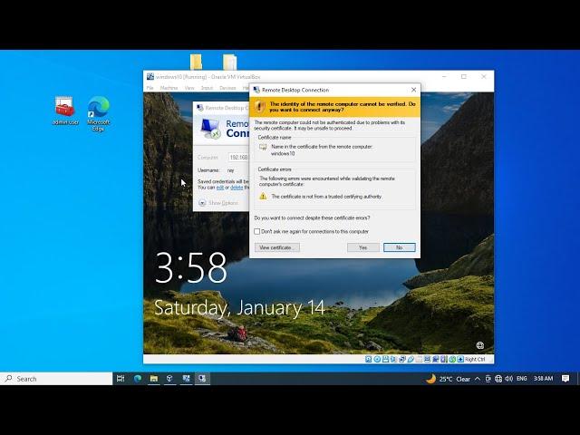 Windows 10 Remote Desktop | Remote Desktop Windows 10| remote desktop windows 10