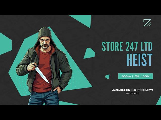 [ZaT-SCRIPTS][QBCore/ESX] FIVEM Store Robbery | 24/7, LTD AND LIQUOR shops (GABZ, FM and more..)