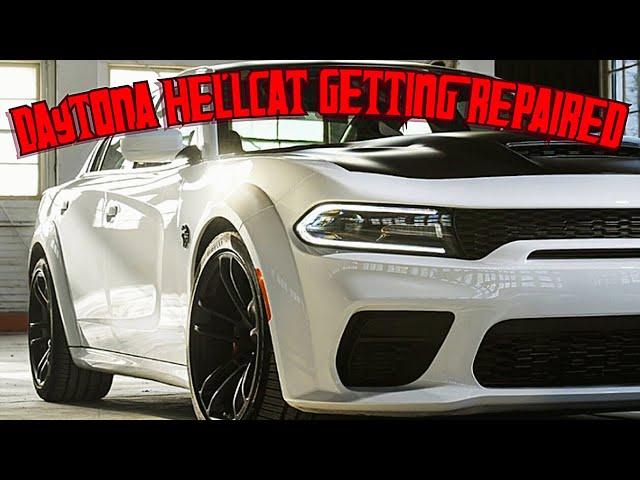 Dodge Charger Srt Hellcat Goes To The Repair Shop !