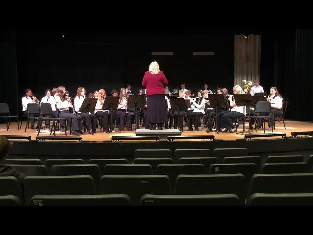 Sidney High School Concert Band performing Blue Sky Horizon