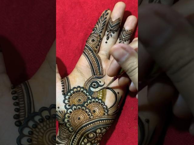 #shorts Easy And Simple Arabic Mehndi design 2024