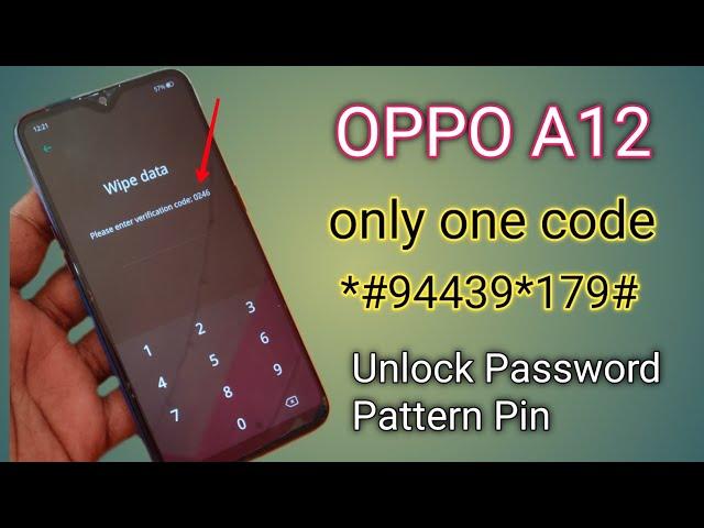 Oppo A12 Ka Lock Kaise Tode | Oppo A12 Hard Reset Without Password 100% Unlock | 2022