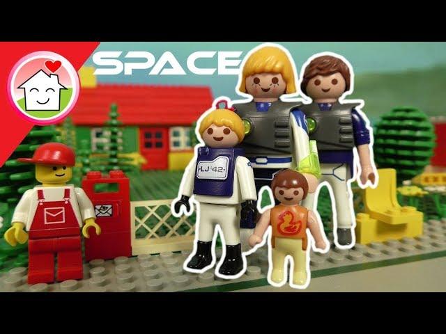 Playmobil Lego Film - Familie Hauser im Weltall -  Geschichte für Kinder