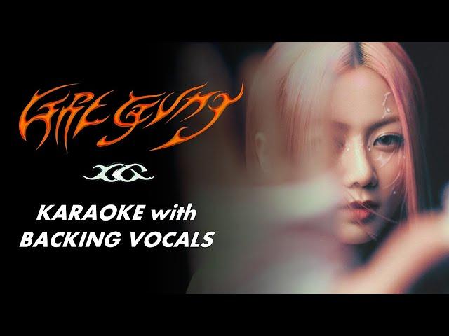 XG - GRL GVNG - KARAOKE WITH BACKING VOCALS