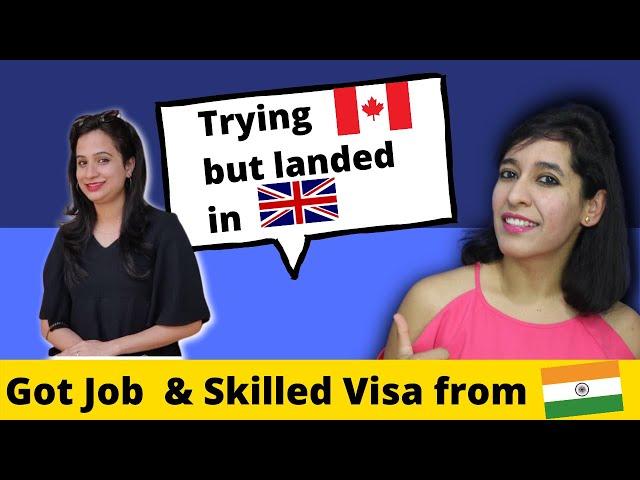 How she got job from India to UK|How to find job via Linkedin|How To Find Tier 2 Sponsorship Job UK