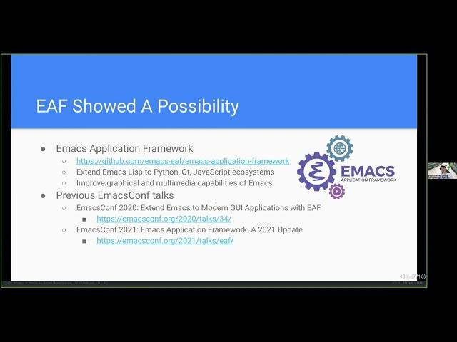 EmacsConf 2022: lsp-bridge: a smooth-as-butter asynchronous LSP client - Andy Stewart, Matthew Zeng