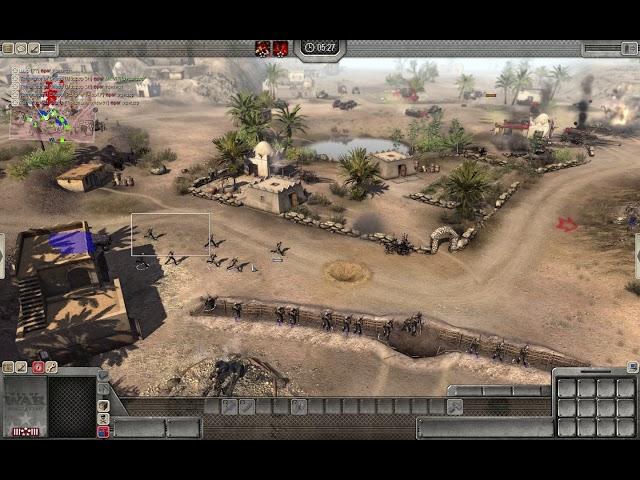 Men of War Assault Squad 2 Земля в Огне Германия Жгучие Пески Героическая Сложность