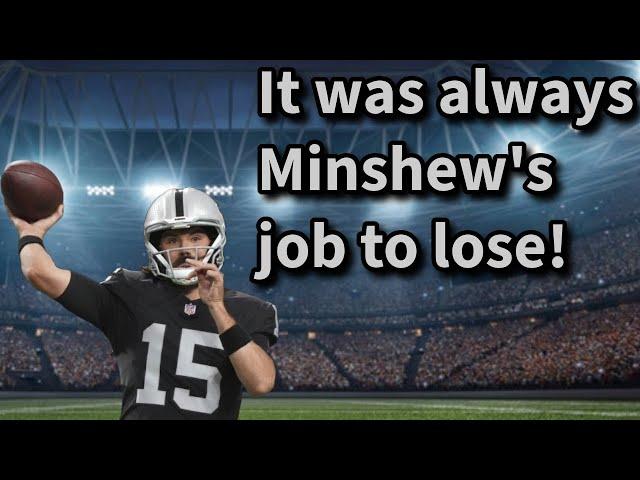 Quarterback competition shows job was really Minshew's to lose!