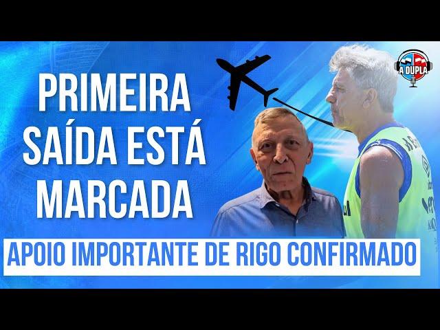 ️ Diário do Grêmio KTO: Saída é relacionada com situação de Renato | Rigo vai ajudar | Ausências