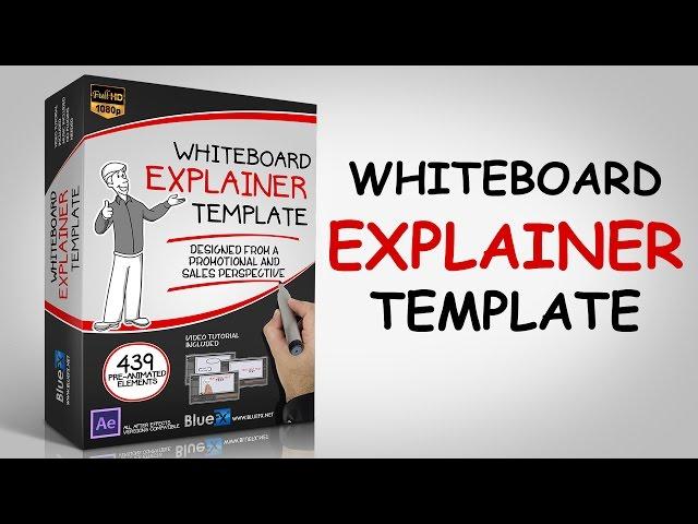 Whiteboard Explainer After Effects Template