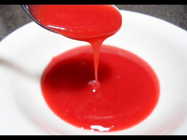 How to make Strawberry Sauce - Easy Cooking!