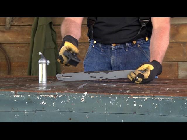 Technical Tips- Chainsaw Bar Maintenance