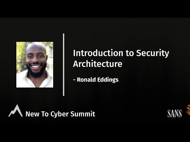 Introduction to Security Architecture