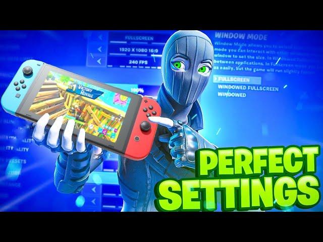 *BEST* Nintendo Switch Settings For Fortnite Chapter 5 Season 1! (EXPLAINED)