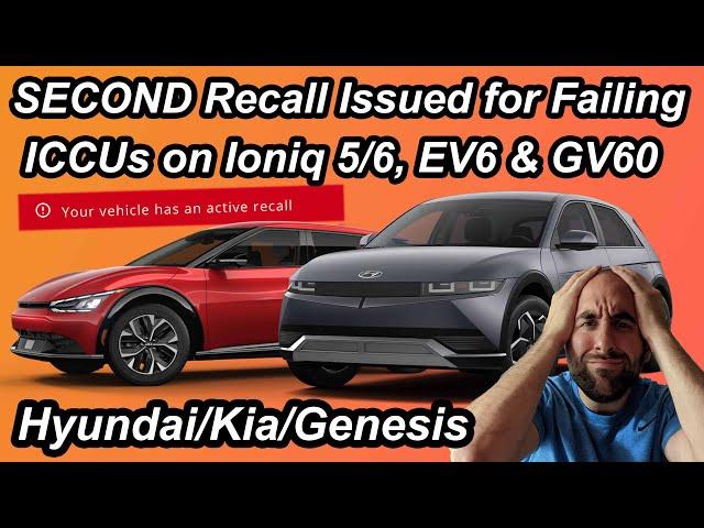 Hyundai, Kia & Genesis EVs Get Recalled AGAIN Over Failing ICCUs!