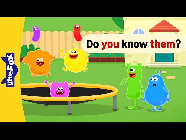 Sight Words Song l Pronouns | Sing and Learn l High Frequency Words | Kindergarten