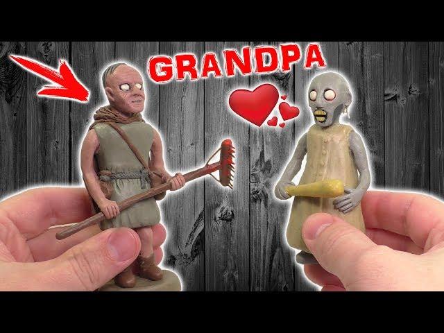 Making GRANDPA for GRANNY from clay TUTORIAL