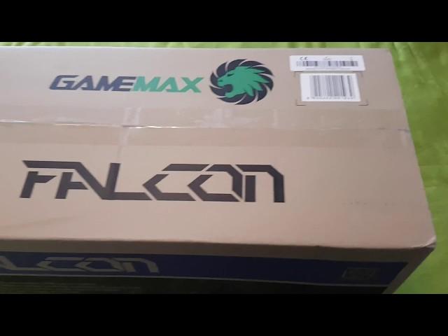 Game Max Falcon Gaming PC-Gehäuse German (Unboxing) Full HD Part 1