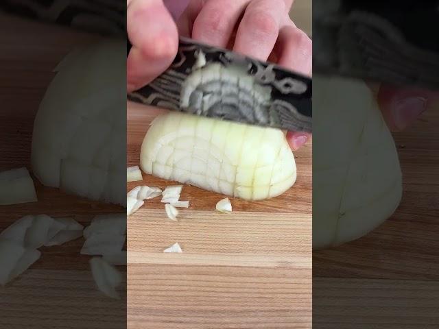 How To Dice Onions