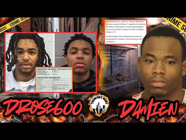 Damien Charged In 14 Murders Birmingham | Drose600 Left For Dead 