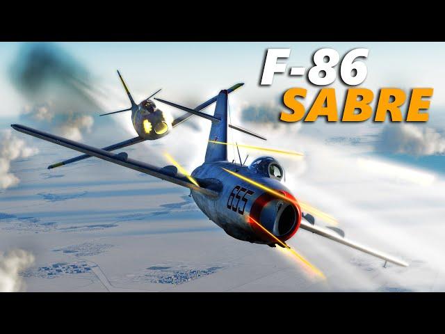 F-86 Sabre Vs Mig-15 Dogfight | Digital Combat Simulator | DCS | Korea 1950 | 4K