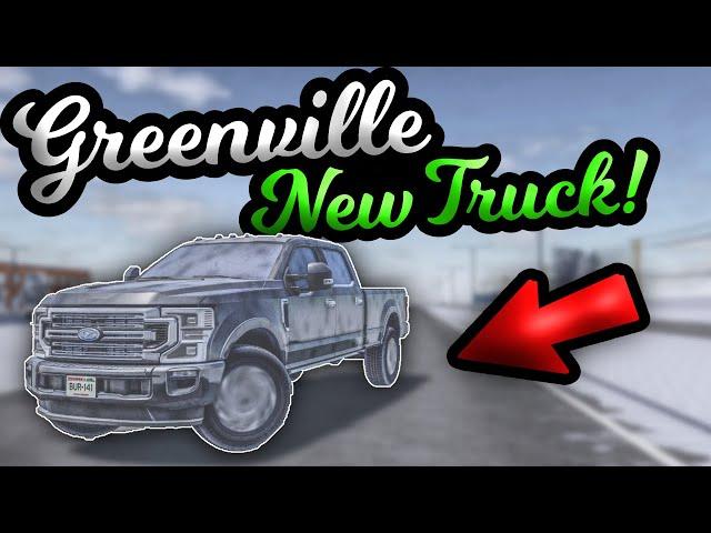 I Bought a BRAND NEW 2023 Truck! | Roblox Greenville Roleplay