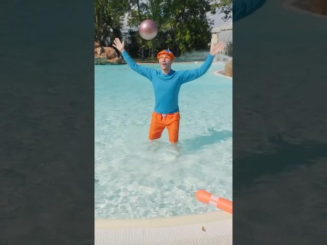️ Summer Sink or Float! ️Pool Games for Kids! #shorts #blippi