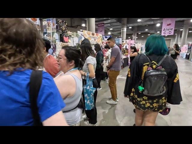 ANIME EXPO 24 ARTIST ALLEY FULL WALKTHROUGH