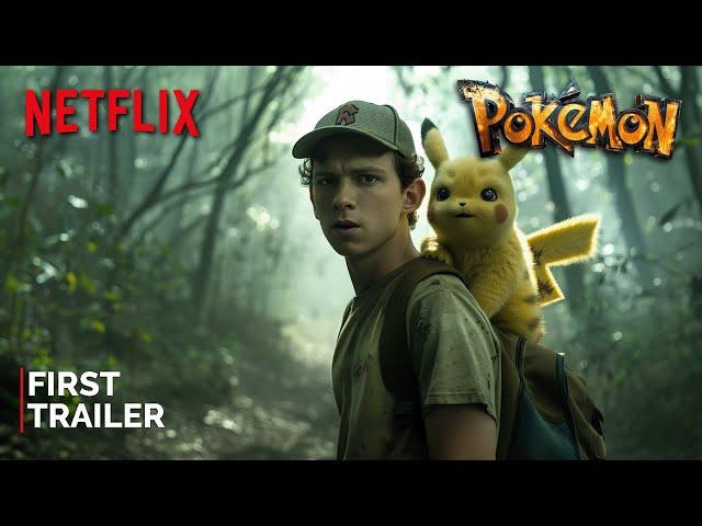 Pokemon: Live Action Movie - First Trailer | Tom Holland & Netflix (2026)