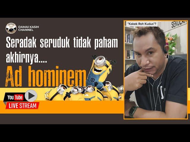 Sola Scriptura ajaran gak jelas!! akhirnya ad hominem @VerbumVeritatisApologetics II #282 -09-2024