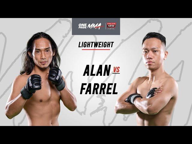 ALAN LOLO VS FARREL STEFAN | FULL FIGHT ONE PRIDE MMA 78 KING SIZE NEW #3 JAKARTA